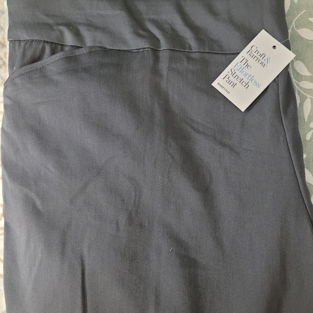 NWT Croft and Barrow Straight Leg PANTS